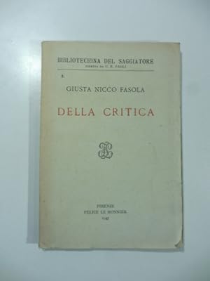 Della critica