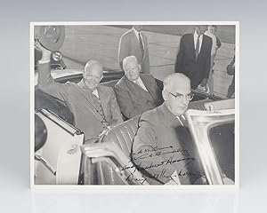 Herbert Hoover and Dwight D. Eisenhower Signed Photograph.