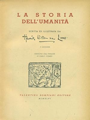 Seller image for La storia dell'umanita' for sale by Librodifaccia