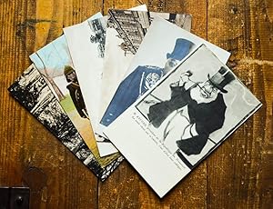 6 Ansichtskarten aus Süd-Afrika, dabei 2 Portraits von Oom Paul Kruger.