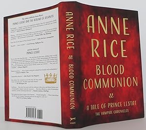 Seller image for Blood Communion: A Tale of Prince Lestat - Signed / Autographed Copy for sale by Bookbid