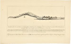 A N.b.E. VIEW OF THE FORT ON THE WESTERN END OF SULIVANS ISLAND WITH THE DISPOSITION OF HIS MAJES...