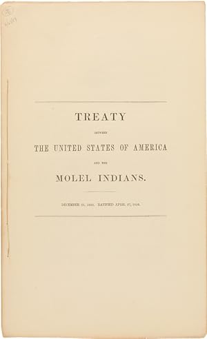 TREATY BETWEEN THE UNITED STATES OF AMERICA AND THE MOLEL INDIANS