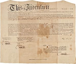 [PRINTED INDENTURE FOR A PARCEL OF LAND IN EXETER, PENNSYLVANIA]