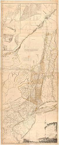 THE PROVINCES OF NEW YORK, AND NEW JERSEY; WITH PART OF PENSILVANIA [sic], AND THE PROVINCE OF QU...