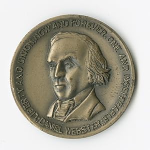 [NEW HAMPSHIRE STATE CONSTITUTION COMMEMORATIVE MEDAL, BEARING PORTRAIT OF DANIEL WEBSTER]