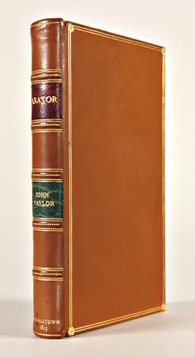 ARATOR; BEING A SERIES OF AGRICULTURAL ESSAYS, PRACTICAL & POLITICAL: IN SIXTY ONE NUMBERS
