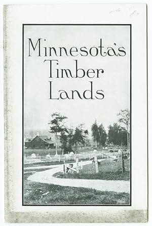 Seller image for MINNESOTA TIMBER LANDS for sale by William Reese Company - Americana