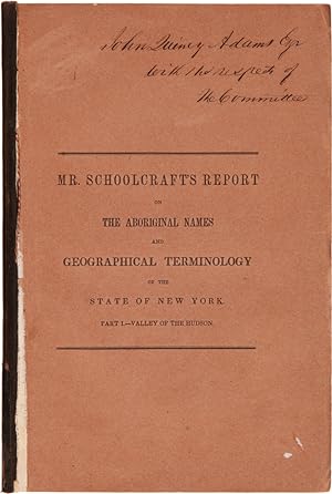 REPORT OF THE ABORIGINAL NAMES AND GEOGRAPHICAL TERMINOLOGY OF THE STATE OF NEW YORK. PART I - VA...