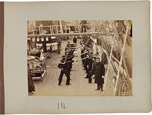 Seller image for LETTER BOOK AND PHOTOGRAPH ALBUM FOR THE U.S.S. TENNESSEE] for sale by William Reese Company - Americana
