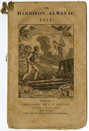 Seller image for THE HARRISON ALMANAC 1841 for sale by William Reese Company - Americana