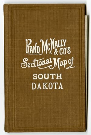 Seller image for RAND McNALLY & CO.'S SECTIONAL MAP OF SOUTH DAKOTA [cover title] for sale by William Reese Company - Americana