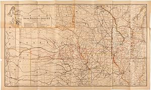 Seller image for CHICAGO, BURLINGTON & QUINCY R.R. AND INTERSECTING LINES. for sale by William Reese Company - Americana