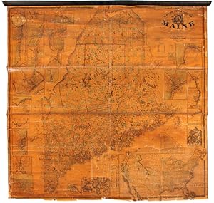 Seller image for MAP OF THE STATE OF MAINE for sale by William Reese Company - Americana