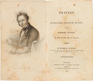 Seller image for TRAVELS IN ENGLAND, FRANCE, SPAIN, AND THE BARBARY STATES, IN THE YEARS 1813-14 AND 15 for sale by William Reese Company - Americana
