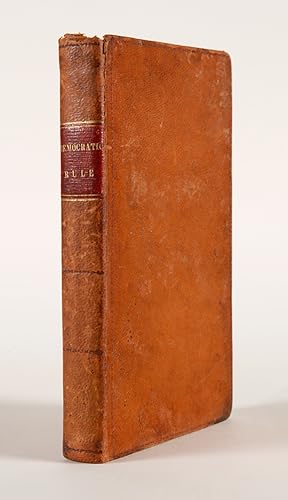 Seller image for NINE YEARS OF DEMOCRATIC RULE IN MISSISSIPPI: BEING NOTES UPON THE POLITICAL HISTORY OF THE STATE, FROM THE BEGINNING OF THE YEAR 1838, TO THE PRESENT TIME for sale by William Reese Company - Americana