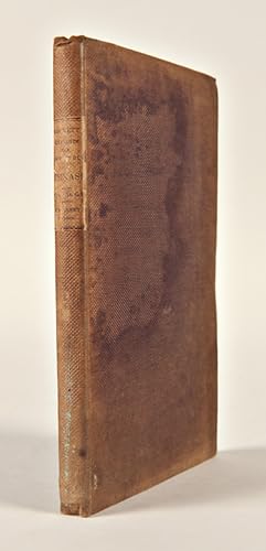 Seller image for COL. CROCKETT'S EXPLOITS AND ADVENTURES IN TEXAS: WHEREIN IS CONTAINED A FULL ACCOUNT OF HIS JOURNEY FROM TENNESSEE TO THE RED RIVER AND NATCHITOCHES, AND THENCE ACROSS TEXAS TO SAN ANTONIO; INCLUDING MANY HAIR-BREADTH ESCAPES; TOGETHER WITH A TOPOGRAPHICAL, HISTORICAL, AND POLITICAL VIEW OF TEXAS for sale by William Reese Company - Americana
