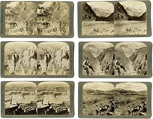 THE GRAND CAÑON OF ARIZONA THROUGH THE STEREOSCOPE. THE UNDERWOOD PATENT MAP SYSTEM COMBINED WITH...