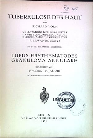 Immagine del venditore per Tuberkulose der Haut. Handbuch der Haut- und Geschlechtskrankheiten; Band 10, Teil 1. venduto da books4less (Versandantiquariat Petra Gros GmbH & Co. KG)
