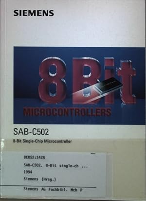 Bild des Verkufers fr SAB-C502 8-Bit Single-Chip Microcontroller. zum Verkauf von books4less (Versandantiquariat Petra Gros GmbH & Co. KG)