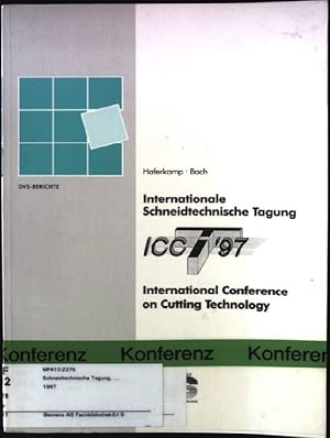 Bild des Verkufers fr Internationale Schneidtechnische Tagung : ICCT '97 Deutscher Verband fr Schweitechnik: DVS-Berichte ; Bd. 185 zum Verkauf von books4less (Versandantiquariat Petra Gros GmbH & Co. KG)