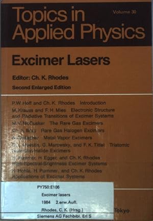 Excimer Lasers.