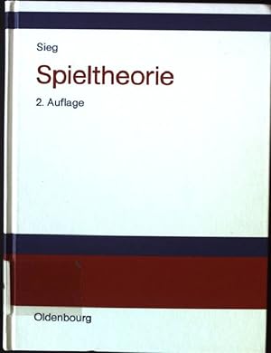 Bild des Verkufers fr Spieltheorie. zum Verkauf von books4less (Versandantiquariat Petra Gros GmbH & Co. KG)