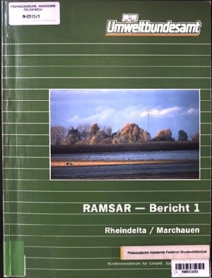 Seller image for Ramsar-Bericht 1, Rheindelta / Marchauen. Bestandesaufnahme sterreichischer Schutzgebiete Monographien, Bd 18 for sale by books4less (Versandantiquariat Petra Gros GmbH & Co. KG)
