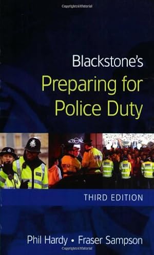 Immagine del venditore per Blackstone's Preparing for Police Duty venduto da Antiquariat Buchhandel Daniel Viertel