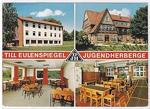Seller image for AK Mlln Till-Eulenspiegel-Jugendherberge Mehrbildkarte DJH 1980 gelaufen for sale by GAENSAN Versandantiquariat