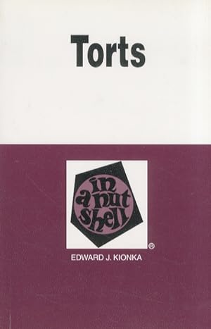 Seller image for Torts in a nutshell. Third edition. for sale by Libreria Oreste Gozzini snc