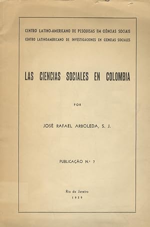 La ciencias sociales en Colombia.