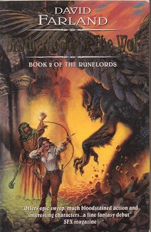 Bild des Verkufers fr Brotherhood of the Wolf: Book 2 of The Runelords zum Verkauf von The Glass Key