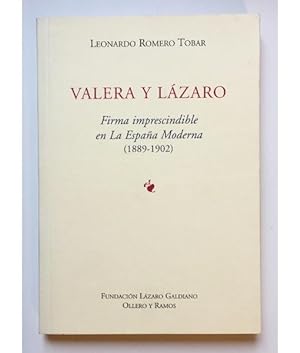 Image du vendeur pour VALERA Y LZARO: FIRMA IMPRESCINDIBLE EN LA ESPAA MODERNA (1889-1902) mis en vente par Librera Llera Pacios