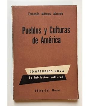 Imagen del vendedor de PUEBLOS Y CULTURAS DE AMRICA a la venta por Librera Llera Pacios