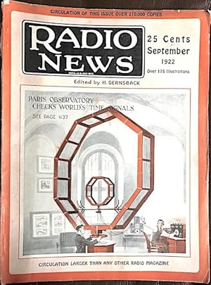 Radio News, Vol. 4, No. 3, Sept. 1922