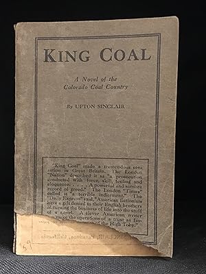 Seller image for King Coal; A Novel for sale by Burton Lysecki Books, ABAC/ILAB