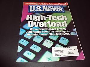 Immagine del venditore per US News World Report Jan 15 2001 High-Tech Overload venduto da Joseph M Zunno