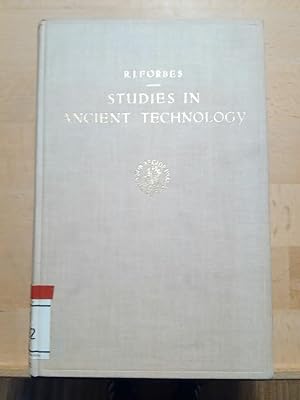Studies in Ancient Technology. Volume V.
