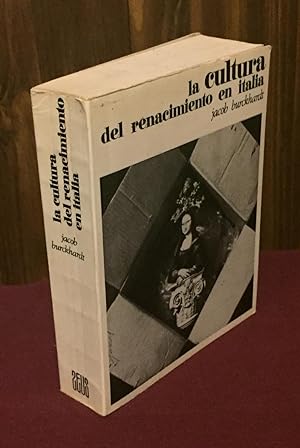 Seller image for La cultura del renacimiento en Italia for sale by Palimpsest Scholarly Books & Services