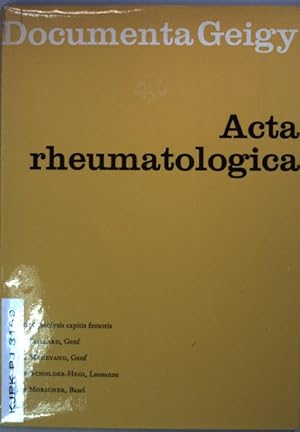 Imagen del vendedor de Die Epiphyseolysis capitis femoris. Acta rheumatologica No. 21; a la venta por books4less (Versandantiquariat Petra Gros GmbH & Co. KG)