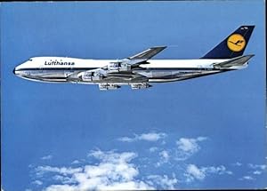 Immagine del venditore per Ansichtskarte / Postkarte Lufthansa Boeing 747 Jet, Passagierflugzeug venduto da akpool GmbH