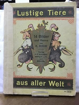 Seller image for Lustige Tiere aus aller Welt. Mit 14 Bilder und Reime. for sale by Kepler-Buchversand Huong Bach