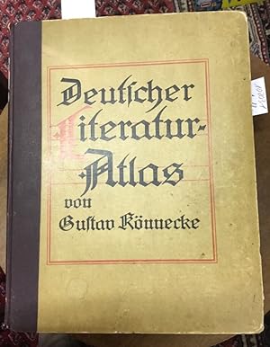 Seller image for Deutscher Literaturatlas. OHNE Beilagen. Mit einer Einfhrung von Christian Muff. for sale by Kepler-Buchversand Huong Bach