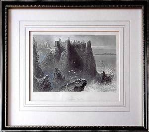 Image du vendeur pour Ireland, County Antrim. Dunluce Castle mis en vente par theoldmapman