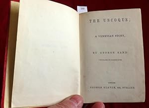 The Uscoque. (The Corsair). A Venetian Story.