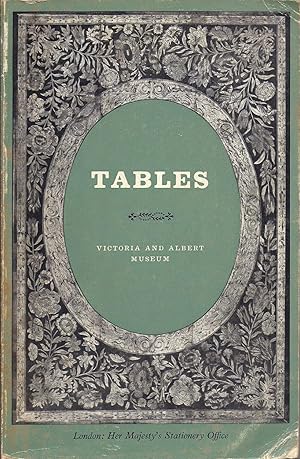 Seller image for Tables Victoria and Albert Museum No. 10 for sale by Charles Lewis Best Booksellers