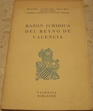Razón jurídica del Reyno de Valencia.