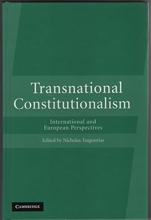 Imagen del vendedor de Transnational Constitutionalism International and European Perspectives a la venta por Sweet Beagle Books