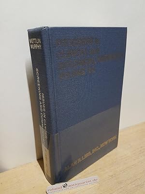 Image du vendeur pour Issues in Cancer Screening and Communications (Progress in Clinical & Biological Research) / ed. by Curtis Mettlin , Gerald P. Murphy mis en vente par Roland Antiquariat UG haftungsbeschrnkt